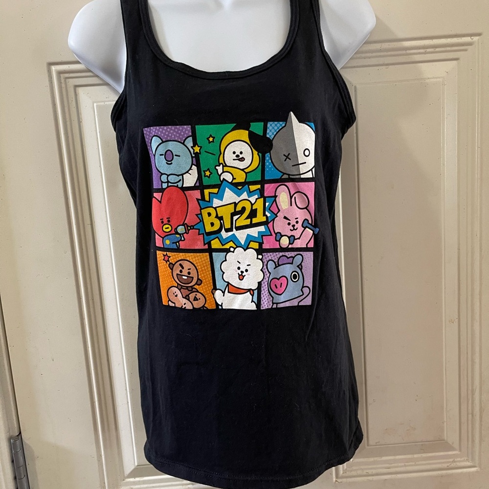 BT21 tank top brand new with tag.